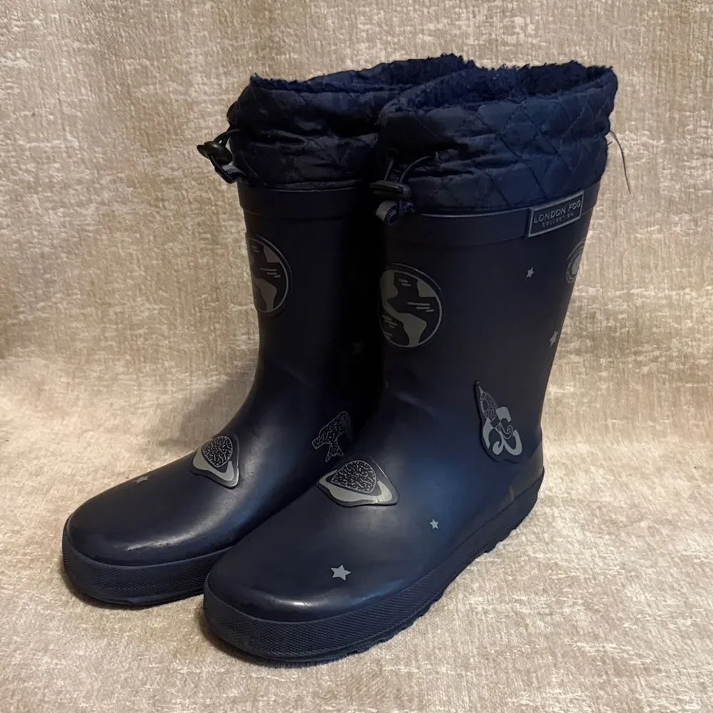 London Fog Toby boys' insulated waterproof snow boots